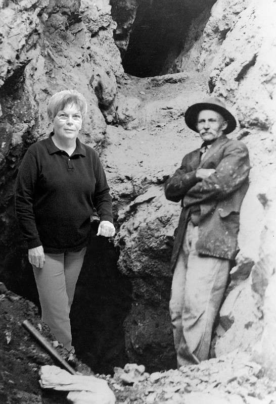 Helen Carlson even had the opportunity to meet Martin Hansen in her working experience at Timpanogos Cave National Monument.